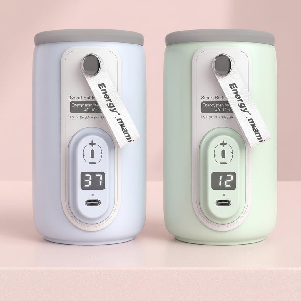 On-The-Go Baby Flessenwarmer – Draagbaar, Snel & Veilig Verwarmen