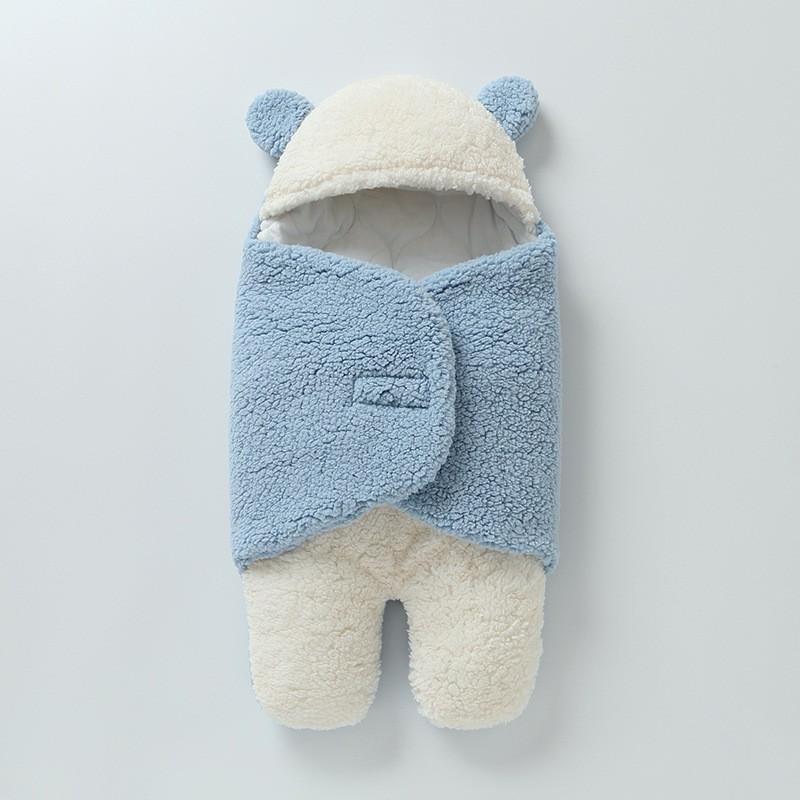 Baby Wikkeldeken met Capuchon – Zacht, Warm & Comfortabel